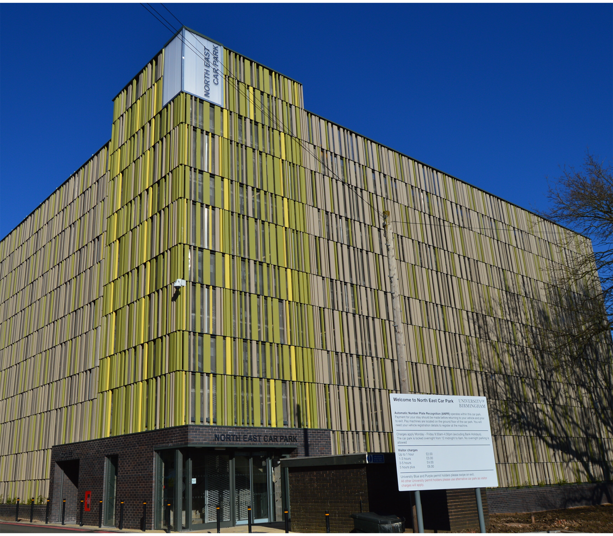 492-Space Car Park -  University of Birmingham
